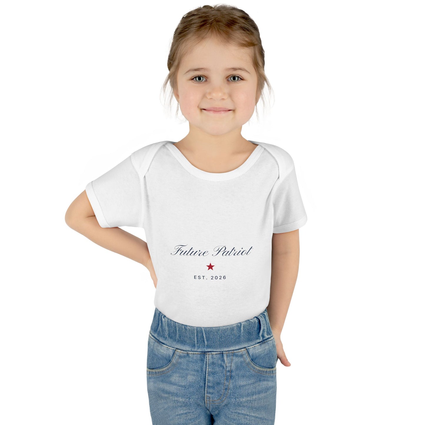 Future Patriot Baby Onesie