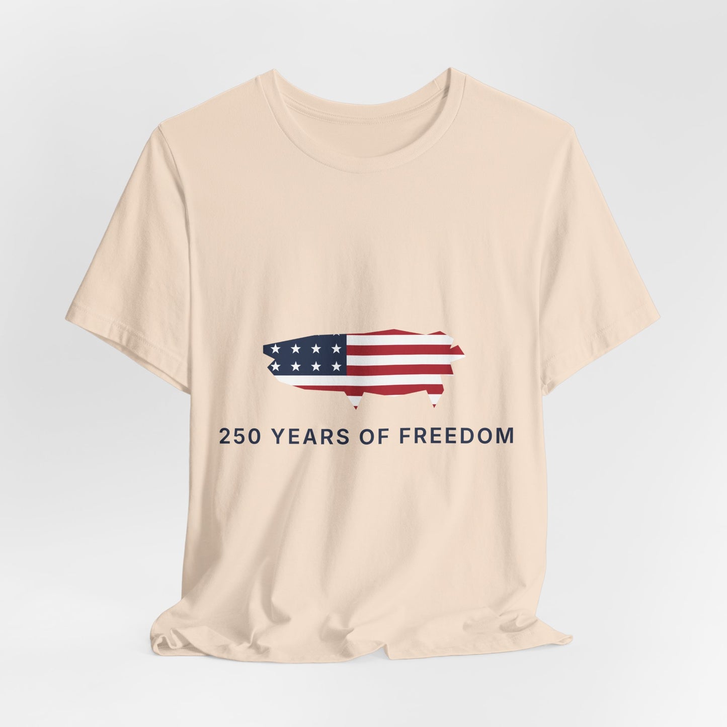 USA Map 250 Years of Freedom Tee