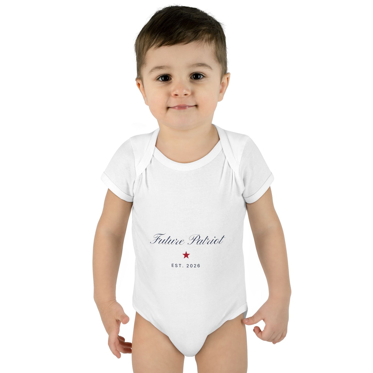 Future Patriot Baby Onesie