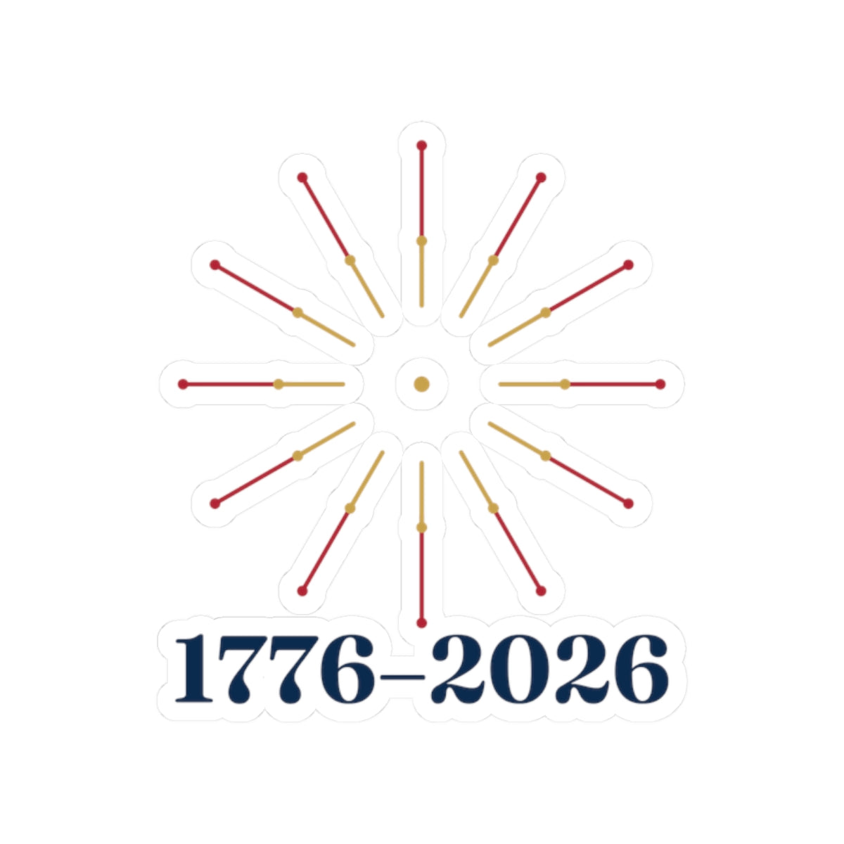 Fireworks 1776 Sticker Pack